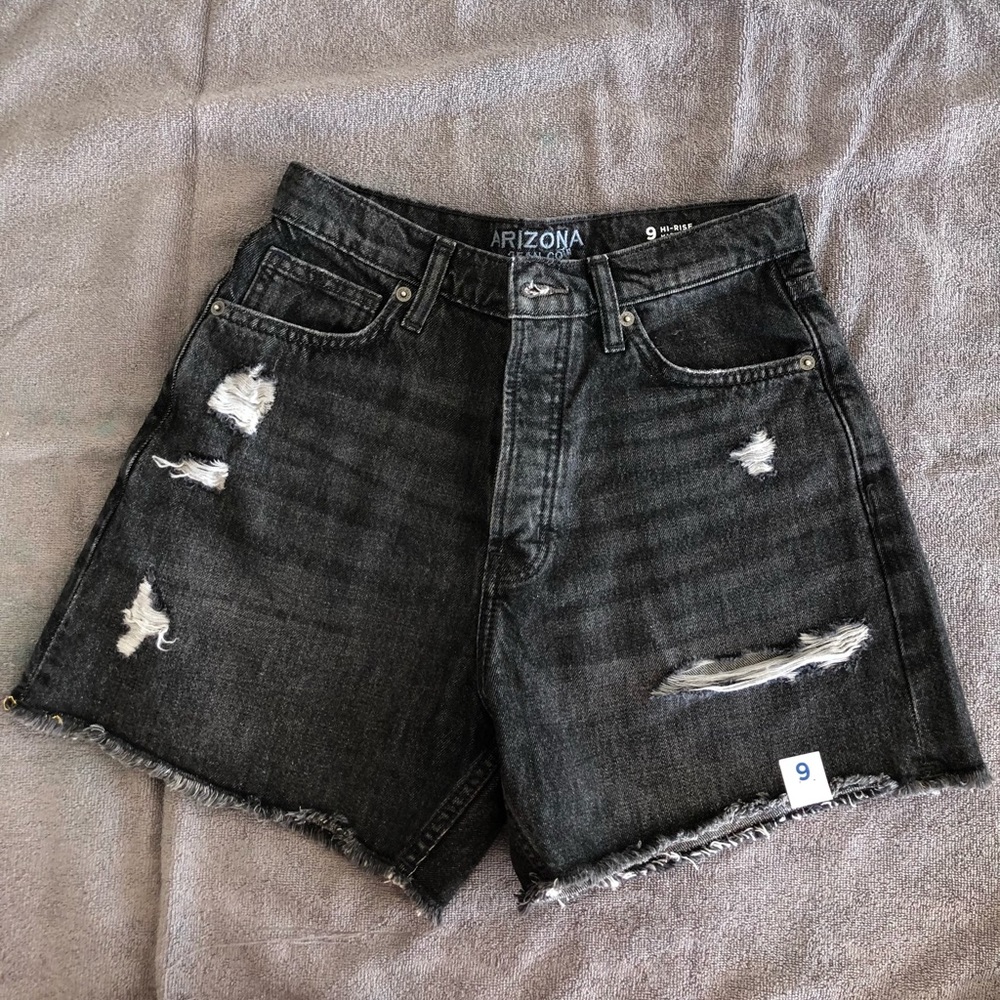 Arizona dark gray jeans short